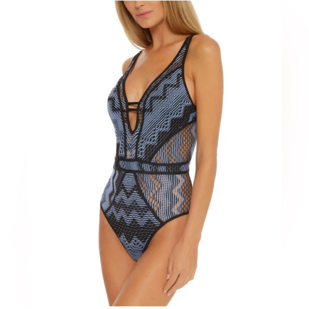 New Becca Swimsuit One Piece Crochet - Picture 2 of 7